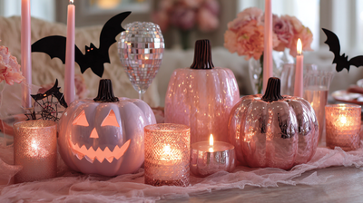 Pink Halloween Party Ideas That Pop