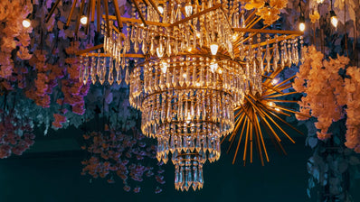 How Statement Ceilings Are Redefining Wedding Reception Design