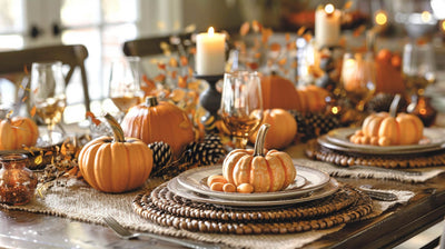 Elegant Thanksgiving Table Settings for Large Gatherings