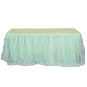 Ruffled Tulle Table Skirt collection