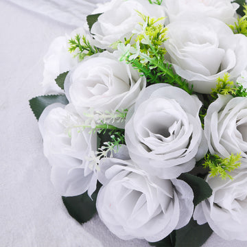 Create Enchanting Event Decor with Silk Rose Kissing Balls