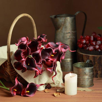 Create Unforgettable Moments with Burgundy Event Decor
