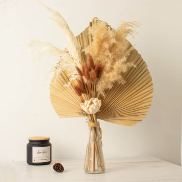 Add a Touch of Nature-Inspired Beauty with Brown Rabbit Tail Pampas Grass Stems