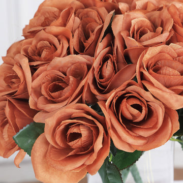 Enhance Your Event Decor with Terracotta (Rust) Flower Arrangements