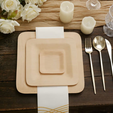 Elegant and Sturdy: Bamboo Disposable Plates for Any Occasion