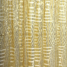 Gold Geometric Sequin Divider Backdrop Drape Curtain with Satin Backing#whtbkgd