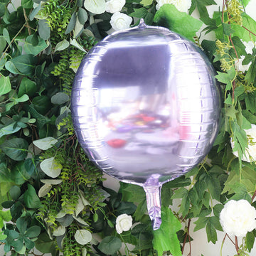 Make a Statement with our Lavender Lilac Sphere Balloons