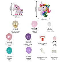 A bunch of latex balloons including a turquoise, purple, light pink, white, and clear sphere balloon