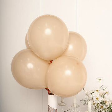 Elevate Your Event Decor with Matte Pastel Peach Balloons