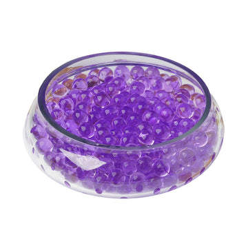 Create Unforgettable Event Decorations with Large Purple Nontoxic Jelly Ball Water Bead Vase Fillers