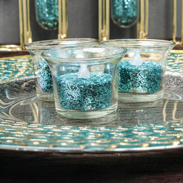 Make a Statement with Metallic Turquoise Craft Glitter