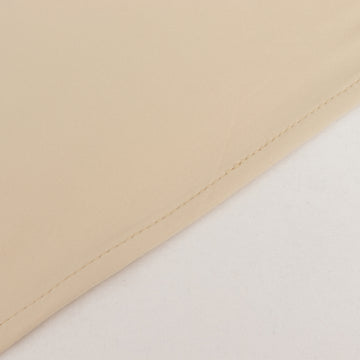 <strong>High-Quality Beige Spandex 4-Way Stretch Fabric</strong>