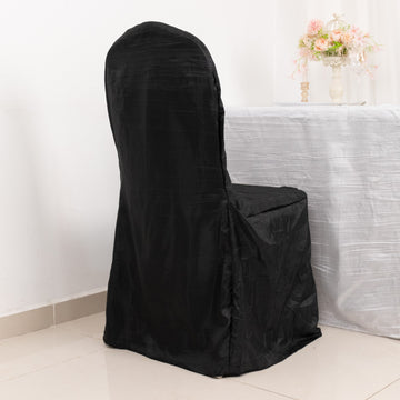 Black Reusable Chair Cover