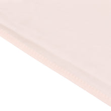 Blush Premium Scuba Square Table Overlay, Wrinkle Free Polyester Seamless Table Topper 70inch