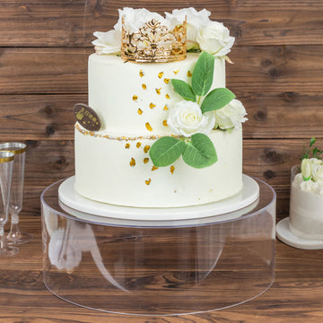 Create Captivating Centerpieces with a Transparent Cake Stand