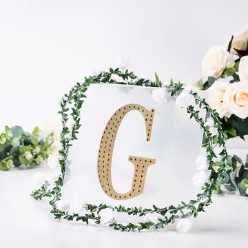Transform Your Event Decor with Gold Decorative Letter G Stickers