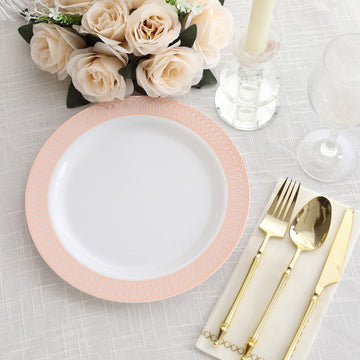 Versatile and Stylish Disposable Party Plates