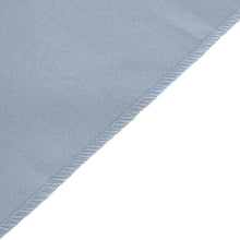 12 Inch x 108 Inch Dusty Blue Round Polyester Table Runner