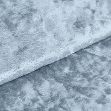 65 Inch x 5 Yards Dusty Blue Soft Velvet Fabric Roll