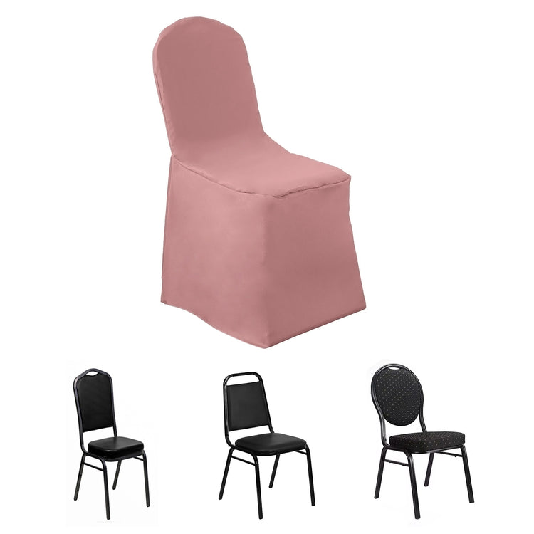 Polyester dusty rose chair cover measurements