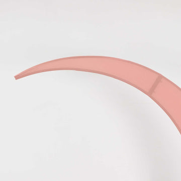 <strong>Creating Magic with Fitted Dusty Rose Arch Covers For Crescent Moon Backdrop Stand</strong>