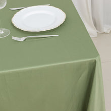 Dusty Sage Green Premium Scuba Square Tablecloth, Polyester Seamless Tablecloth 70inch