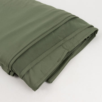 Dusty Sage Green Spandex 4-Way Stretch Fabric Bolt, DIY Craft Fabric Roll - 60"x10 Yards