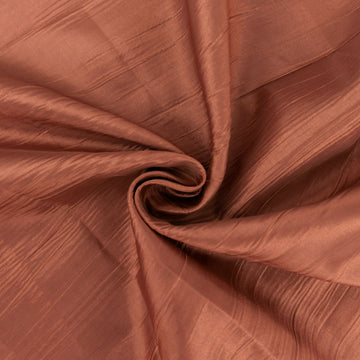 Create Unforgettable Moments with Terracotta (Rust) Taffeta Fabric