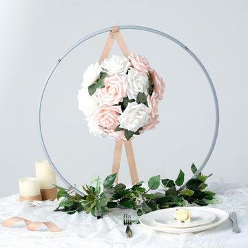 Green DIY Flower Arrangements Craft Foam Ball for Wedding and Party Decor