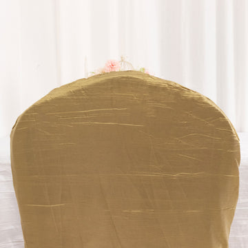 Gold Banquet Chair Cover