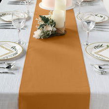 Polyester 12 Inch x 108 Inch Gold Table Runner