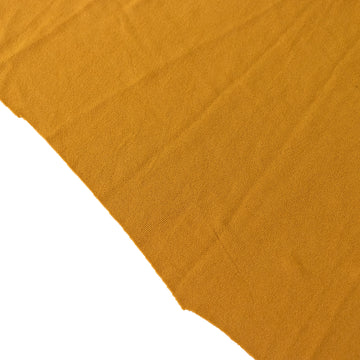 Durable Gold Spandex Table Cloth Skirt