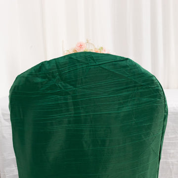 Hunter Emerald Green Banquet Chair Cover