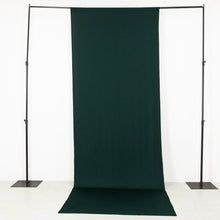 Hunter Emerald Green 4-Way Stretch Spandex Drapery Panel with Rod Pockets