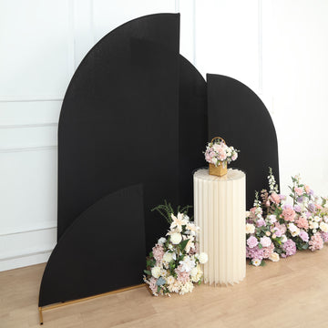 Versatile and Stylish Matte Black Arch Covers for Any Occasion