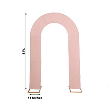 Dusty Rose Spandex U-Shaped Arch Covers