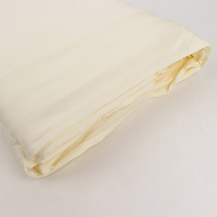 Ivory Spandex 4-Way Stretch Fabric Bolt, DIY Craft Fabric Roll