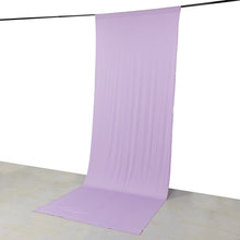 Lavender 4-Way Stretch Spandex Drapery Panel with Rod Pockets, Photography Backdrop Curtain