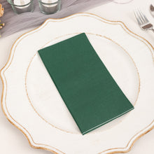 50 Pack 2 Ply Soft Hunter Emerald Green Dinner Party Paper Napkins, Wedding Reception Cocktail