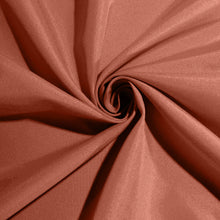 5 Pack Terracotta (Rust) Polyester Linen Dinner Cloth Napkins, Reusable#whtbkgd