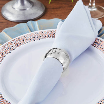 The Perfect Table Setting Accessories in Metallic Silver