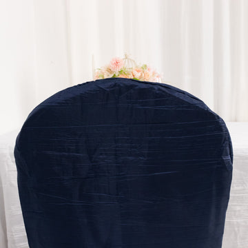 Navy Blue Banquet Chair Cover