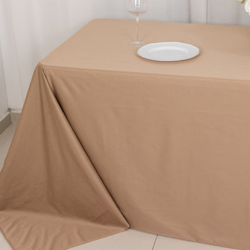 Create Unforgettable Memories with the Nude Premium Scuba Rectangular Tablecloth