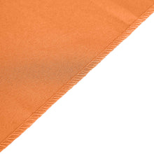 Polyester 12 Inch x 108 Inch Orange Table Runner