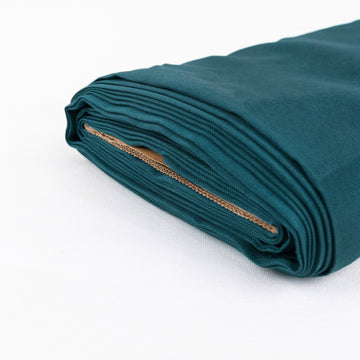 Versatile and Durable Peacock Teal Polyester Fabric