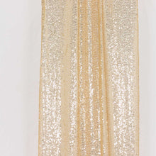 2 Pack Champagne Sequin Photo Backdrop Curtains with Rod Pockets#whtbkgd