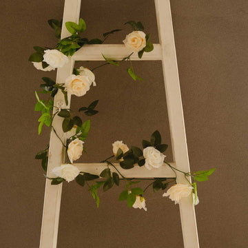 <strong>Versatile Cream Ivory Floral Hanging Vines</strong>