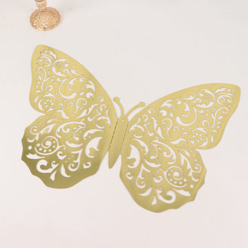 <strong>Versatile Uses of Gold Butterfly Wall Stickers</strong>