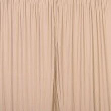 A close up of a white Scuba Polyester curtain on a white background#whtbkgd