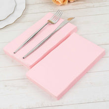 50 Pack 2 Ply Soft Pink Dinner Party Paper Napkins, Wedding Reception Cocktail 